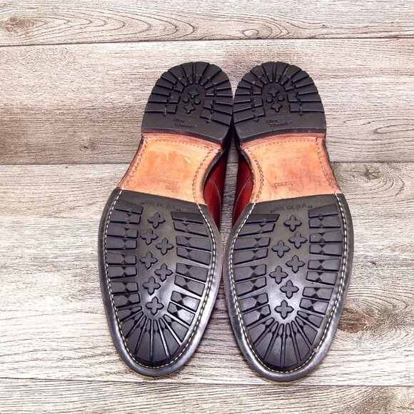 Allen Edmonds CORNELL Monkstrap 10.5 B Narrow Chili * add $15 new Trees main image 12